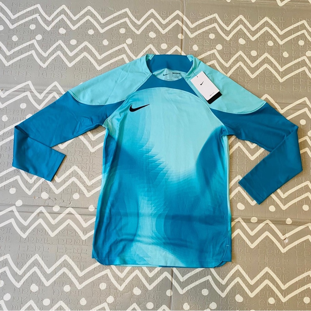 Nike Teal and Aqua Dri-FIT Shirt